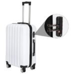 3-in-1 Multifunctional Large Capacity Traveling Storage Suitcase White - Image 3