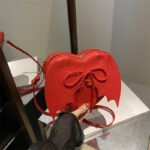 Heart Shape Bag Strap Design Bat Wings One Shoulder Crossbody Bag - Image 2