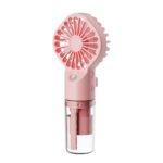Strong Power Spray Humidification Small Mist Fan Humidification Usb Charging Portable Fan - Image 2