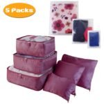9Pcs Set Clothes Storage Bags Water-Resistant Travel Luggage Organizer Clothing Packing Cubes For Blouse Hosiery Stocking Underwear - Image 9