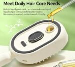 Electric Spray Massage Hair Brush,300 MAh Electric Steaming Massage Hair Care Brush, Rechargeable Detangling Electric Steam Brushs For Hair For Reduce Frizz, Nourishes Hairs, Anti-Static - Image 3