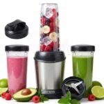 Moothie Blender, Countertop Blenders For Kitchen With 23 34 60oz BPA-Free Portable Cups, Professional Smoothie Maker With Four Programs For Shakes, Sauces, Juice And Ice Crushing - Image 5