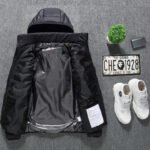 Winter Heated Jacket USB Electric Cotton Coat Zip-up Heater Thermal Clothing Heating Vest For Men - Image 8