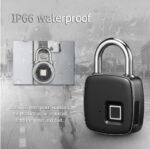 Fingerprint padlock smart lock anti-theft door lock outdoor door padlock luggage lock fingerprint padlock - Image 5