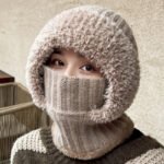 Multifunctional Hat Scarf One-piece Hat Neck Protection Bandana Warm - Image 8