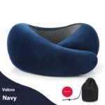 Soft Memory Foam Travel Neck Pillow U Shape Adjustable Support Comfortably Sleeping On Plane Car Office Noon Break - Image 8