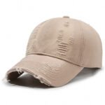 Street Hole Vintage Baseball Cap Men Do The Old Cowboy Washed - Image 5