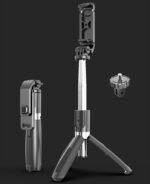 Compatible with Apple, Tripod Selfie Stick Mobile Universal Live Triangle Bracket One Bluetooth Selfie Artifact - Image 7