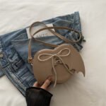Heart Shape Bag Strap Design Bat Wings One Shoulder Crossbody Bag - Image 10