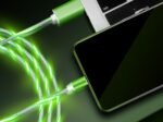 Compatible with Apple, Flowing Ligh Magnetic Streamer Data Line Cable for Iphone Android Typec - Image 8