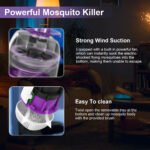 1Pc Plug-in Mosquito Zapper For Summer Max 1076Sq.Feet Range Electric Fly Zapper With 3 Modes Mosquito Killer Lamp For Indoor Outdoor - Image 8