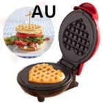 Mini Waffle Maker Waffle Home Children'S Breakfast Machine Portable Electric Baking Pan Light Food Machine - Image 7