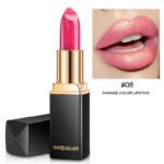Shiny Metallic Lipstick Pearlescent Color Temperature Change Lipstick Gilt Lipstick - Image 2