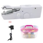 Handheld Portable Electric Sewing Machine Set Mini Household Handy Stitch Handheld Electric Sewing Machine - Image 5