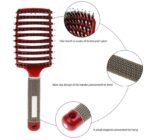 Hairbrush Anti Klit Brushy Haarborstel Women Detangler Hair Brush Bristle Nylon Scalp Massage  Teaser Hair Brush Comb - Image 8
