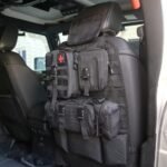 Universal Tactical Vehicle Back Seat Organizer With 3 Detachable Pouches-1 Set Of Bag - Image 3