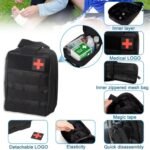Universal Tactical Vehicle Back Seat Organizer With 3 Detachable Pouches-1 Set Of Bag - Image 7