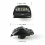 2x RED OLED TUBE LED License Plate Light Lamp For 2005-15 Tacoma Tundra - Image 7
