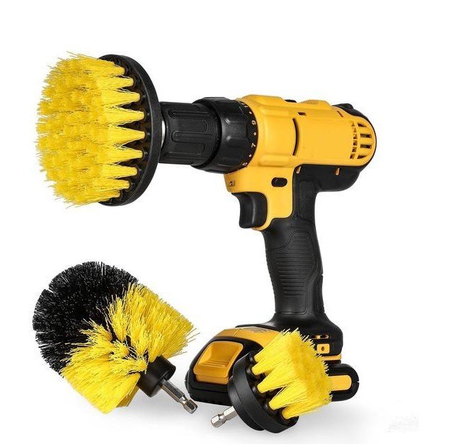 189643555472.jpg Clean Kitchen Floor, Multifunctional Electric Drill Brush For Automobile Tires - Image 1