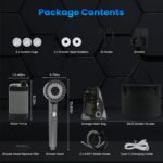 1Pc Portable Shower For Camping Include IPX7 Waterproof 6000mAh Rechargeable Shower Filtered Shower Head 5.3Gallon Foldable Bucket For Hiking Beach Travel Car Pet - Image 4