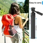 Portable And Adjustable Flexible Phone Tripods Camera Stand Holder With Wireless Remote And Universal Phone Mount - Image 5