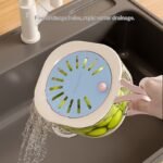 Cute Watermelon-shaped Draining Basket For Home Use - Image 2