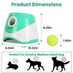 1Pc Automatic Dog Ball Launcher Toy Included 6 Tennis Balls Dog With 3 Adjustable Launch Distance Interactive Ball Thrower Fetch Machine For Small Medium Dogs - Image 5