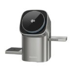 Three-in-one Magnetic Wireless Charger Phone Fast Charge Bracket - Image 3