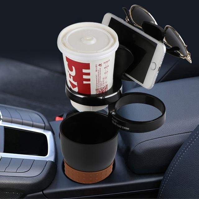 2095902031761.jpg Car Cup Holders Car-styling Car Truck Drink Water Cup Bottle Can Holder Door Mount Stand ABS Rubber Drinks Holders - Image 1