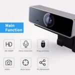 1Pc FHD 1080P Webcam USB PC Computer Webcam Auto Focus With Microphone 60-Degree Widescreen - Image 6