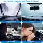 12V 150W Portable Car Auto Heater Heating Fan 2 In 1 Defroster Demister Windshield Heater Automotive Cooling Fan - Image 2
