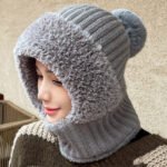 Multifunctional Hat Scarf One-piece Hat Neck Protection Bandana Warm - Image 2