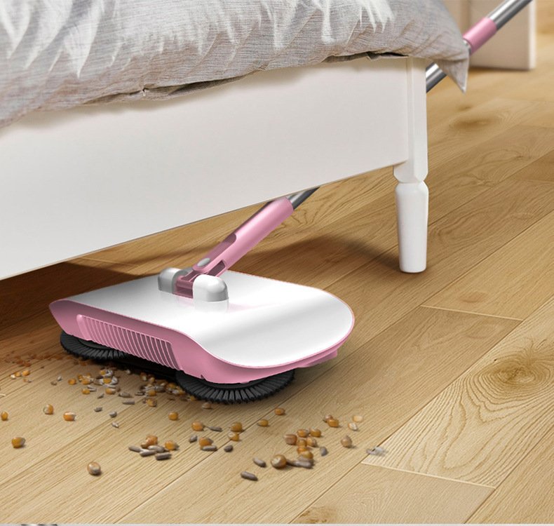 2598257432960.jpg Hand Push Sweeper Household Broom Dustpan Mop Floor All-in-one Machine Gift Mop Sweeper - Image 1