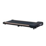 2.25HP Under Desk Treadmill, Portable Wood Walking Pad For Home & Office, Compact Running & Walking Machine With Remote Control, LED Display, Black - Image 4