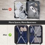 Home Fashion Simple Solid Color Storage Bag - Image 4