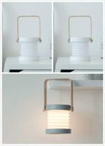 Foldable Touch Dimmable Reading LED Night Light Portable Lantern Lamp USB Rechargeable For Home Decor - Image 4