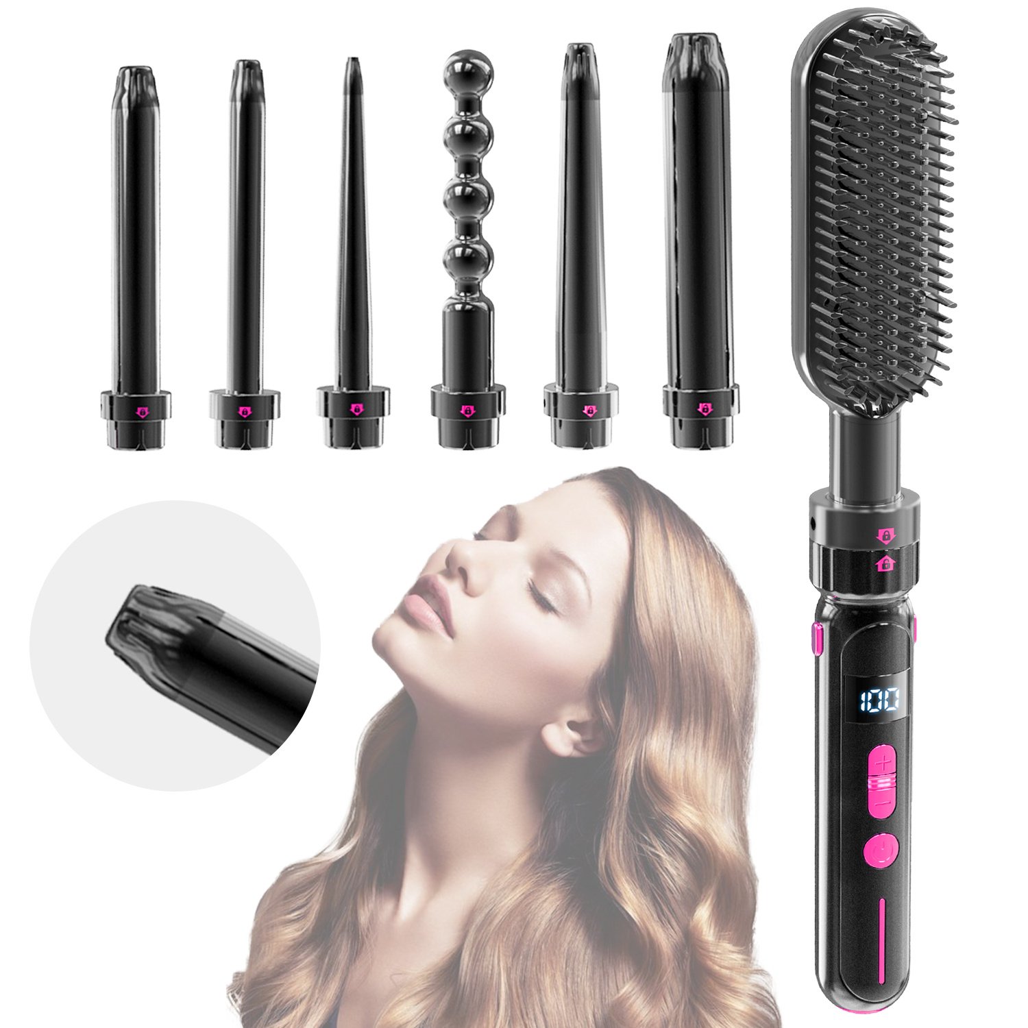 2b58a2fd-37d9-4688-99f6-04f2835704ac.jpg Safety Against Scalding Easy To Use Curly Hair Sticks - Image 1
