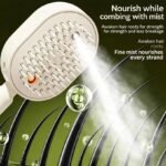 Electric Spray Massage Hair Brush,300 MAh Electric Steaming Massage Hair Care Brush, Rechargeable Detangling Electric Steam Brushs For Hair For Reduce Frizz, Nourishes Hairs, Anti-Static - Image 6