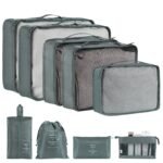 Home Fashion Simple Solid Color Storage Bag - Image 3