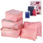 9Pcs Set Clothes Storage Bags Water-Resistant Travel Luggage Organizer Clothing Packing Cubes For Blouse Hosiery Stocking Underwear - Image 3