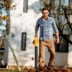 1Pc Cordless Leaf Blower Handheld Electric Battery Powered Air Blower Max 124MPH 300CFM With 2 Adjustable Speeds 2Pcs 18V 2000mA Battery And Charger For Yard Patio - Image 9