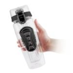 Fruit Infuser Water Bottle 32OZ Juice Shaker Sport W& Flip Top Lid Anti-Slip Grips For Office Home Sport Running Walking Hiking - Image 2