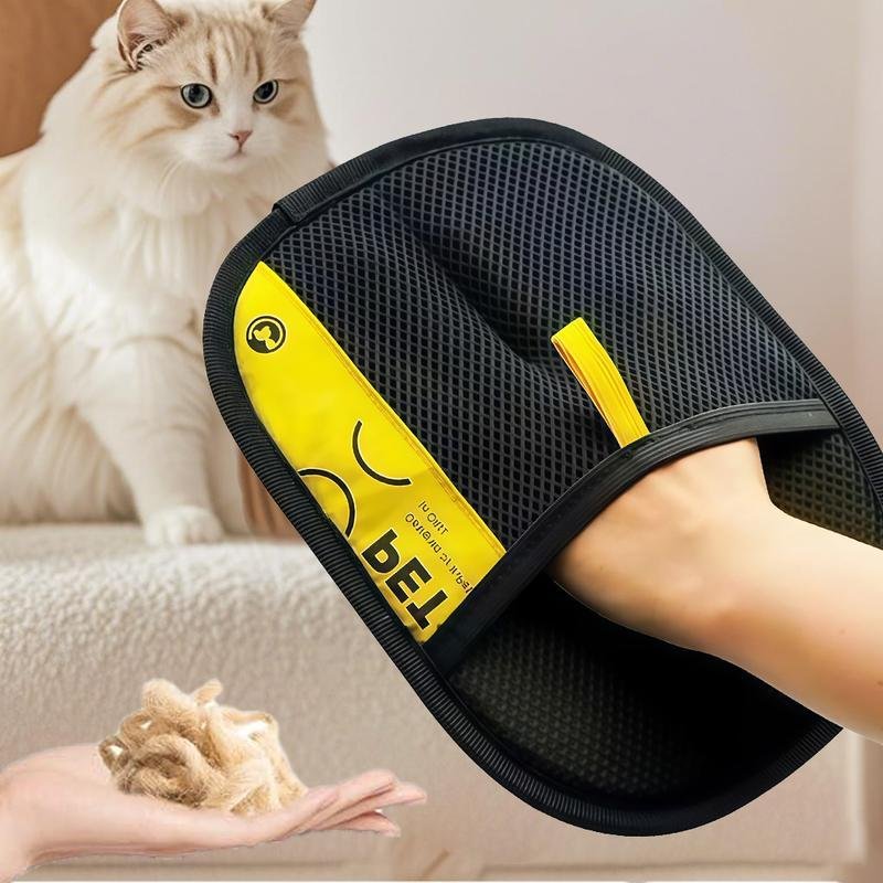 34b67915-2c56-45bd-b178-6c363524b649.jpeg Hair Removal Gloves, Cat Hair Cleaner, Cat And Dog Hair Absorber, Pet Home Static Electricity Brush, Hair-removing Multi-functional Device - Image 1