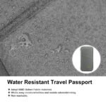 Travel Passport Wallet 12Cells Ticket ID Credit Card Holder Water Repellent Documents Phone Organizer - Image 3
