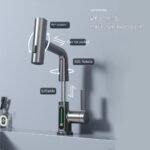 Intelligent Digital Display Faucet Pull-out Basin Faucet Temperature Digital Display Rotation - Image 10