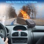 12V 150W Portable Car Auto Heater Heating Fan 2 In 1 Defroster Demister Windshield Heater Automotive Cooling Fan - Image 3