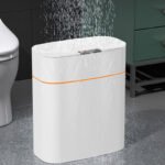 Smart Trash Can With Lid For Bedroom And Living Room Kitchen Storage Box Trash Can Induction Small Car Box Automatic Smart Dustbin Smart Trash Bin - Image 8