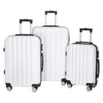 3-in-1 Multifunctional Large Capacity Traveling Storage Suitcase White - Image 2