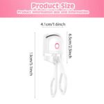 Heated Eyelash Curler Electric Temperature Control Mini Eyelash Curler Electric Portable Charging - Image 9