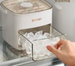 48-Grid Ice Maker Food-Grade Summer Double-Layer Design Ice Mold Easy-Press Lid Home Ice Storage Box - Image 4